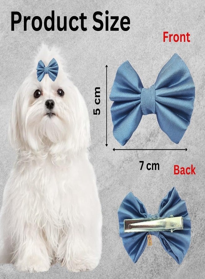 ويستيرن إرا مشبك شعر للكلاب بتصميم مستوحى من العصر الغربي | إكسسوار أنيق للحيوانات الأليفة | ناعم ومريح | مناسب للكلاب الصغيرة والمتوسطة والكبيرة | تصميم عصري ومتين للعناية بالحيوانات الأليفة، وجلسات التصوير، والحفلات (أزرق فاتح) - Image 4